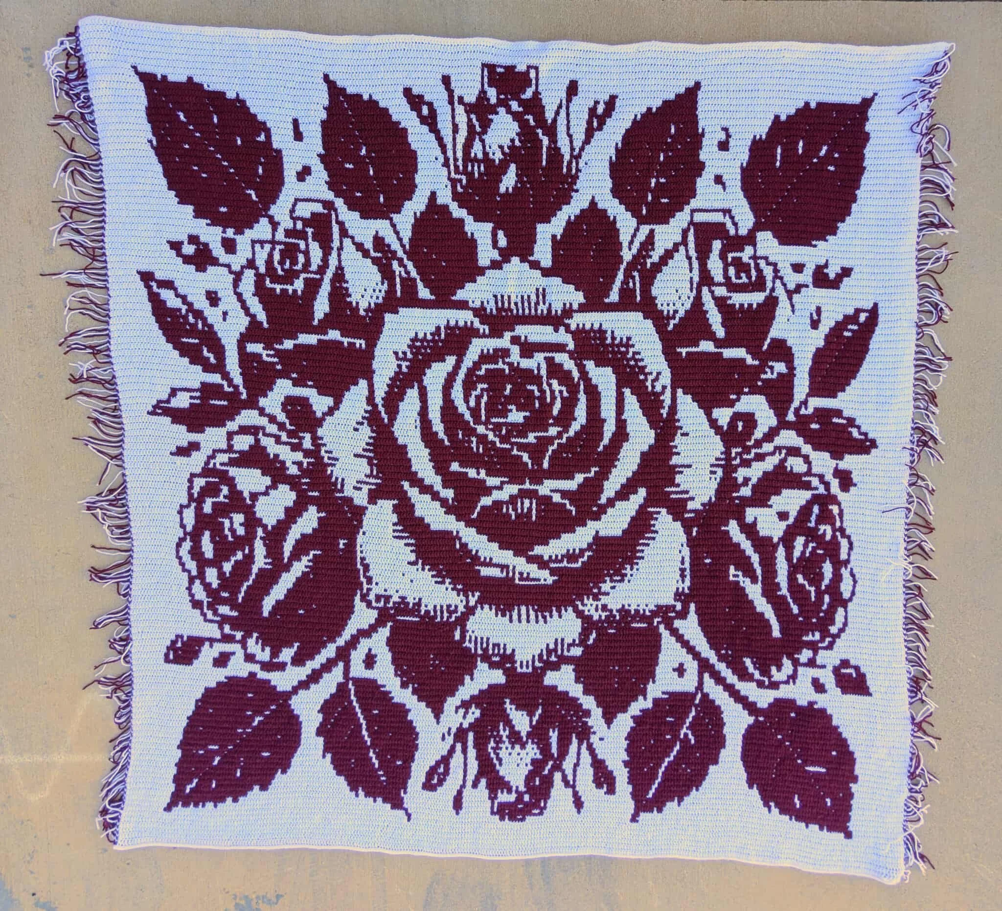 Midnight Roses Mosaic CAL – Our First Blog Crochet Along